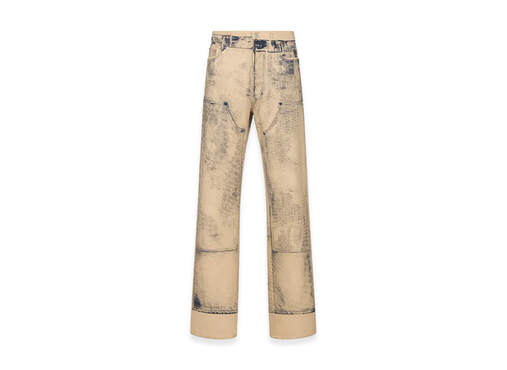 Dior Carpenter-Effect Heritage Jeans "Beige"