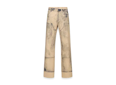 Dior Carpenter-Effect Heritage Jeans "Beige"