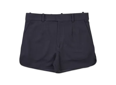 Dior Cropped Shorts Cotton Blend Jersey "Grey"