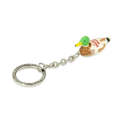 Human Made Duck Keyring "Green"