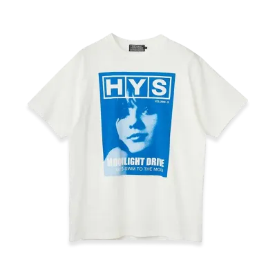 HYSTERIC GLAMOUR Moonlight Drive Tee "White"