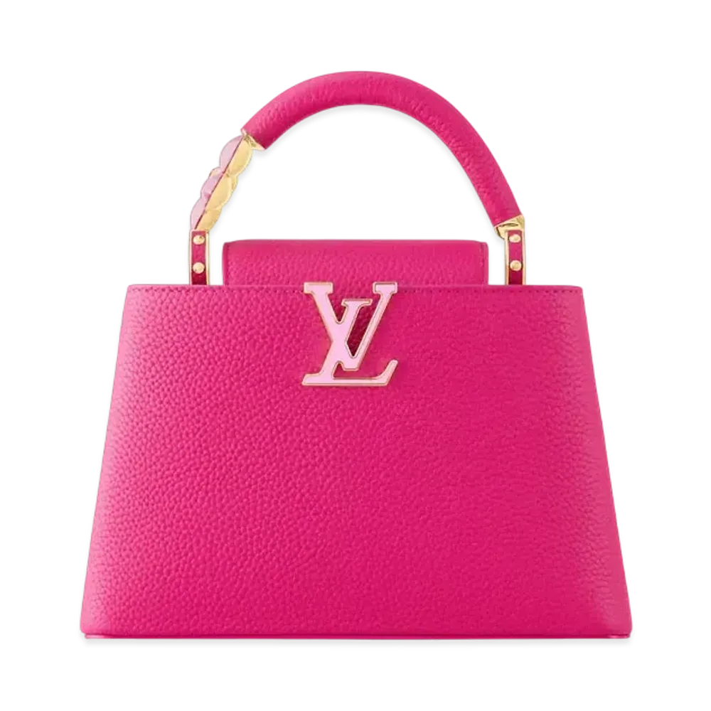 Louis Vuitton x Takashi Murakami Capucines BB Taurillon Leather "Pink"