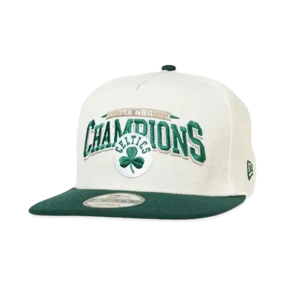 NEW ERA 950AF NBA CHAMPION BOSCEL "CHROME/DARK GREEN"
