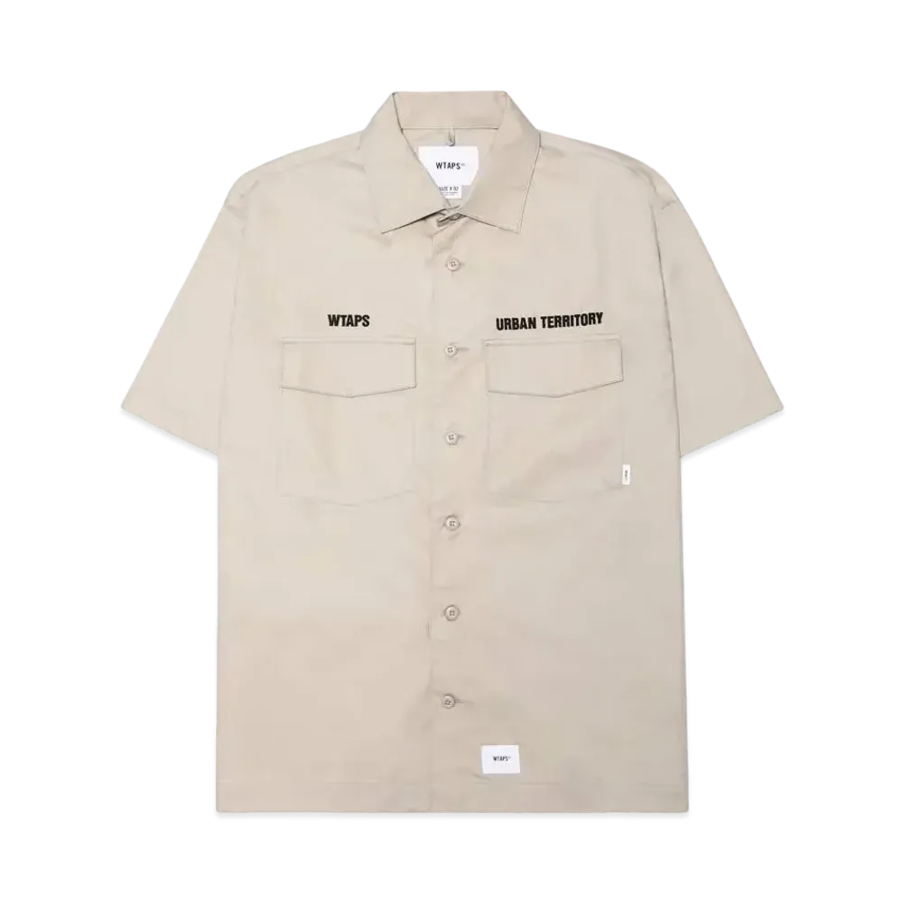 WTAPS Buds / SS / Cotton. Twill "Beige"
