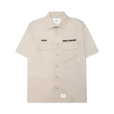 WTAPS Buds / SS / Cotton. Twill "Beige"