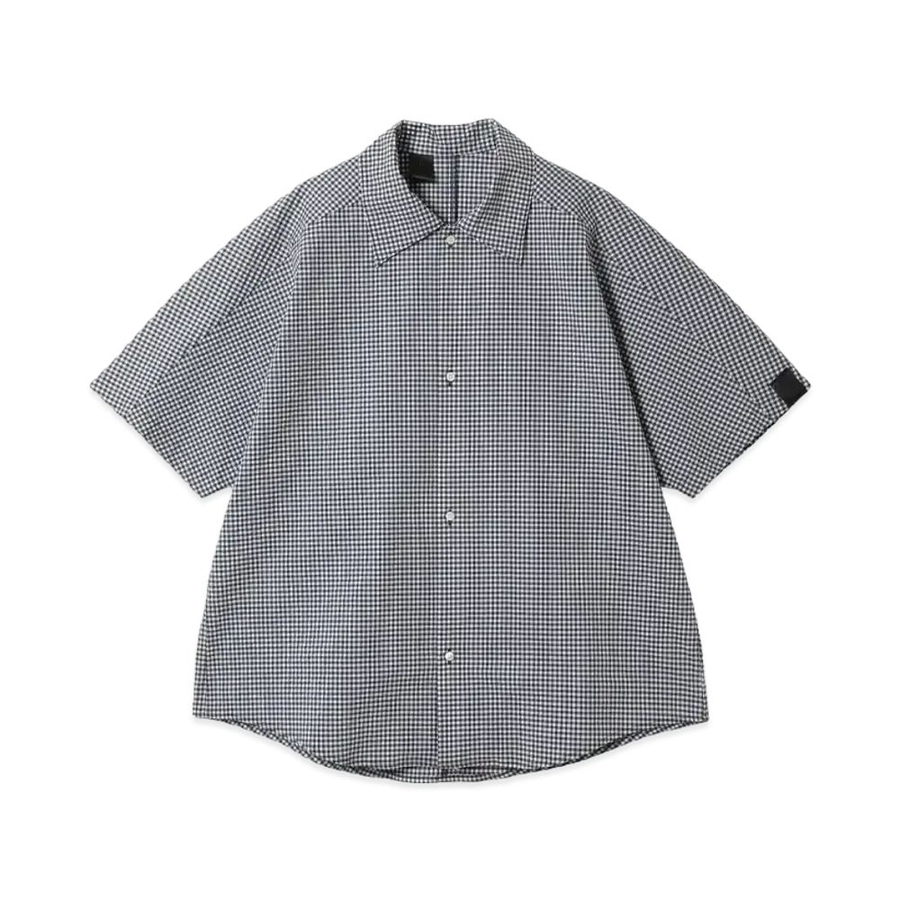 N.HOOLYWOOD Half Sleeve Big Shirt "Navy"