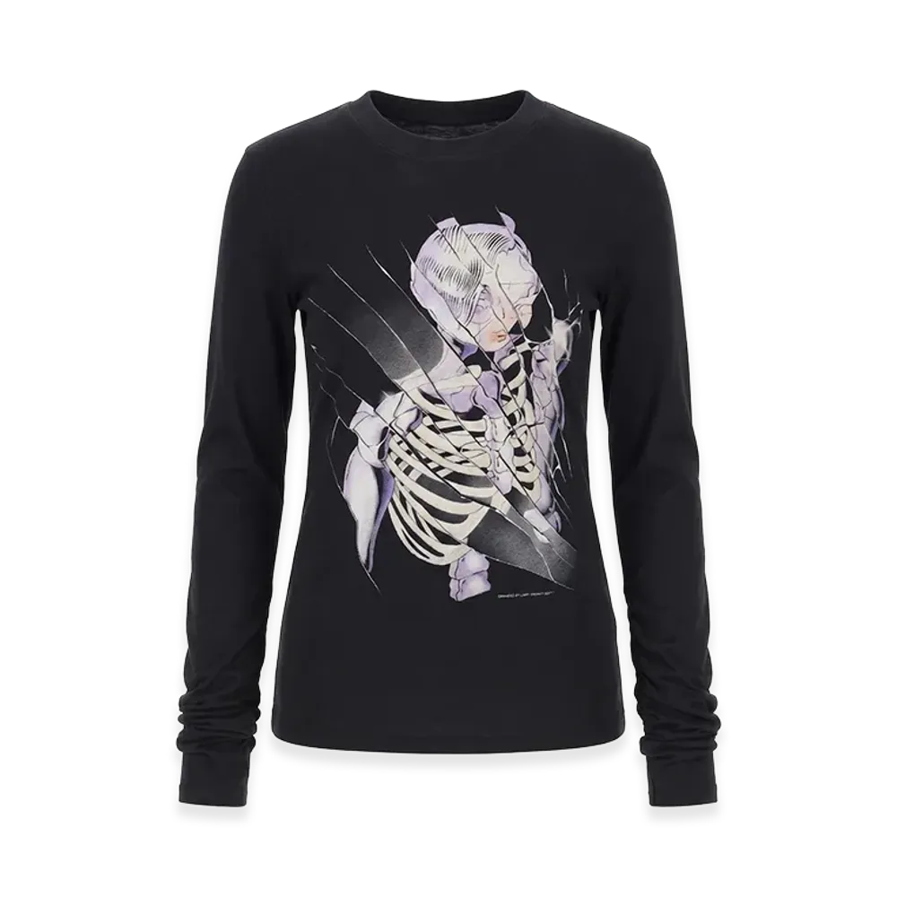 OUR LEGACY Women's Long Sleeve T-Shirts "Black"