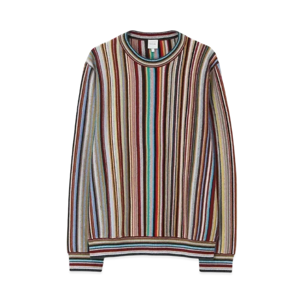 Paul Smith Signature Stripe Crew Neck Knit "Multi"