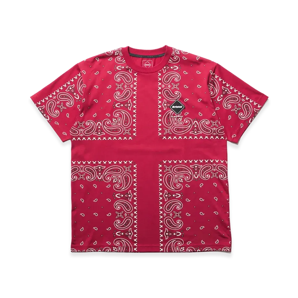 F.C.Real Bristol Bandana Tee "Red"