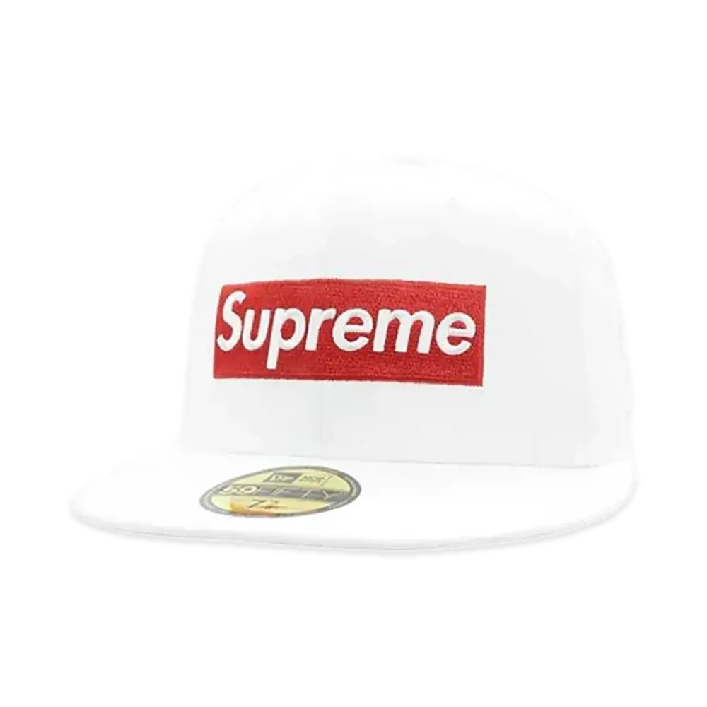 Supreme Box Logo Mesh Back New Era "White" (24SS)