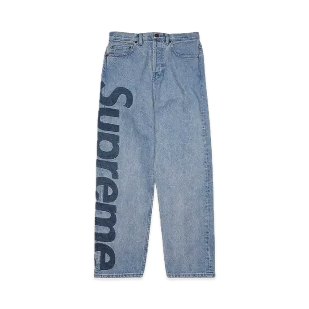 Supreme Inset Logo Jean "Blue"
