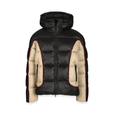Diesel "W-Ostend" Hooded Down Jacket "Black"