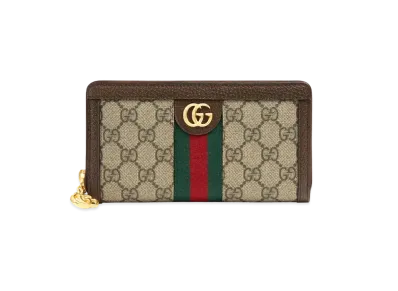 GUCCI Ophidia GG Zip Around Wallet