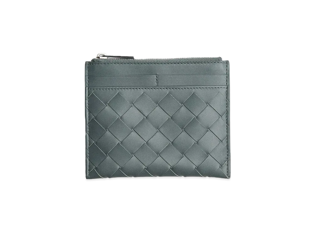 Bottega Veneta Zipped Wallet "Slate"