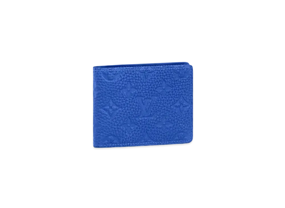 Louis Vuitton Slender Wallet Monogram Eclipse "Blue"