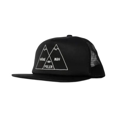 POLeR Ven Digram Trucker Cap "Black"