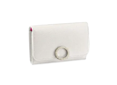 BVLGARI BVLGARI Business Card Holder "White"