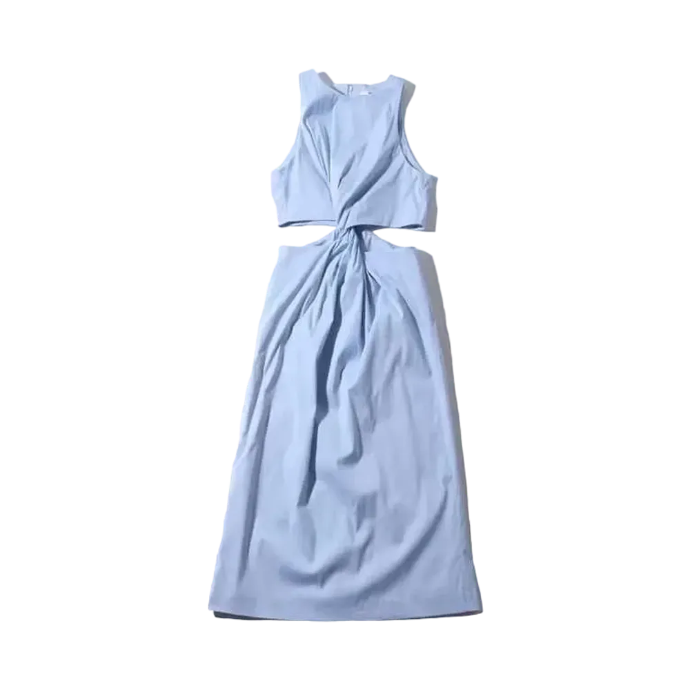 atmos pink Twist Dress "Sax"