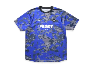 F.C.Real Bristol x FRAGMENT Camouflage S/S Top "A (Pixel Camo)"
