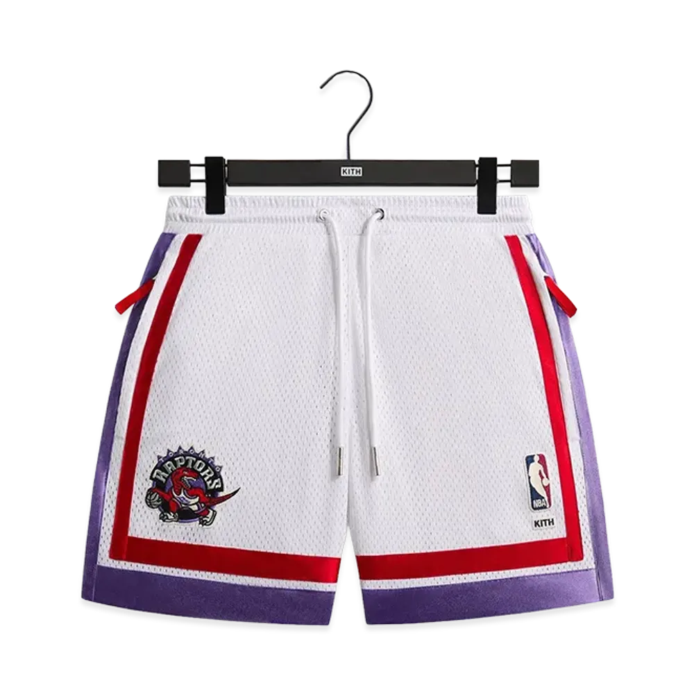 Kith x NBA All-Star Toronto Raptors Short "White"