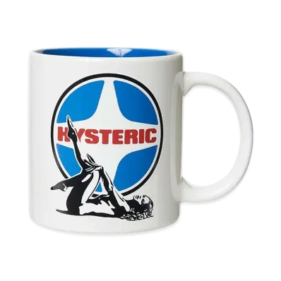 HYSTERIC GLAMOUR Leisure Woman Mug "White"