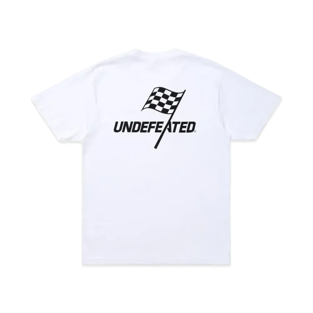 UNDEFEATED CHEQUERED S/S TEE - 80126 "White"
