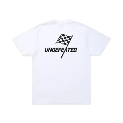 UNDEFEATED CHEQUERED S/S TEE - 80126 "White"