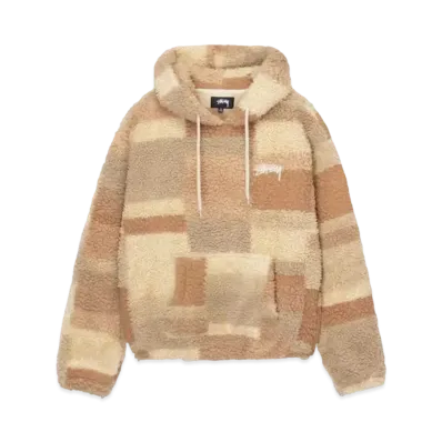 Stussy Bronson Sherpa Hoodie "Khaki"