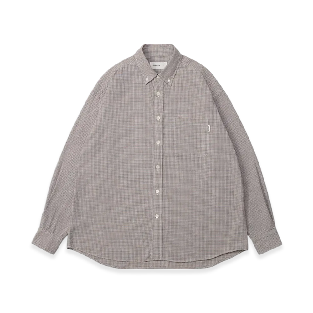 everyone Tattersall Check Button Down Shirt "Pink"