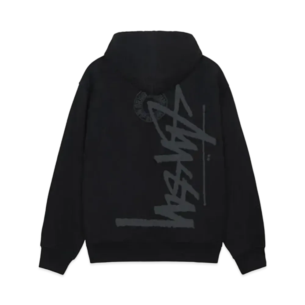 Stussy Buana Stock Zip Hoodie "Black"
