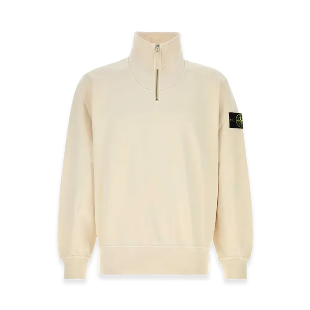Stone Island Cotton Sweatshirt "White"