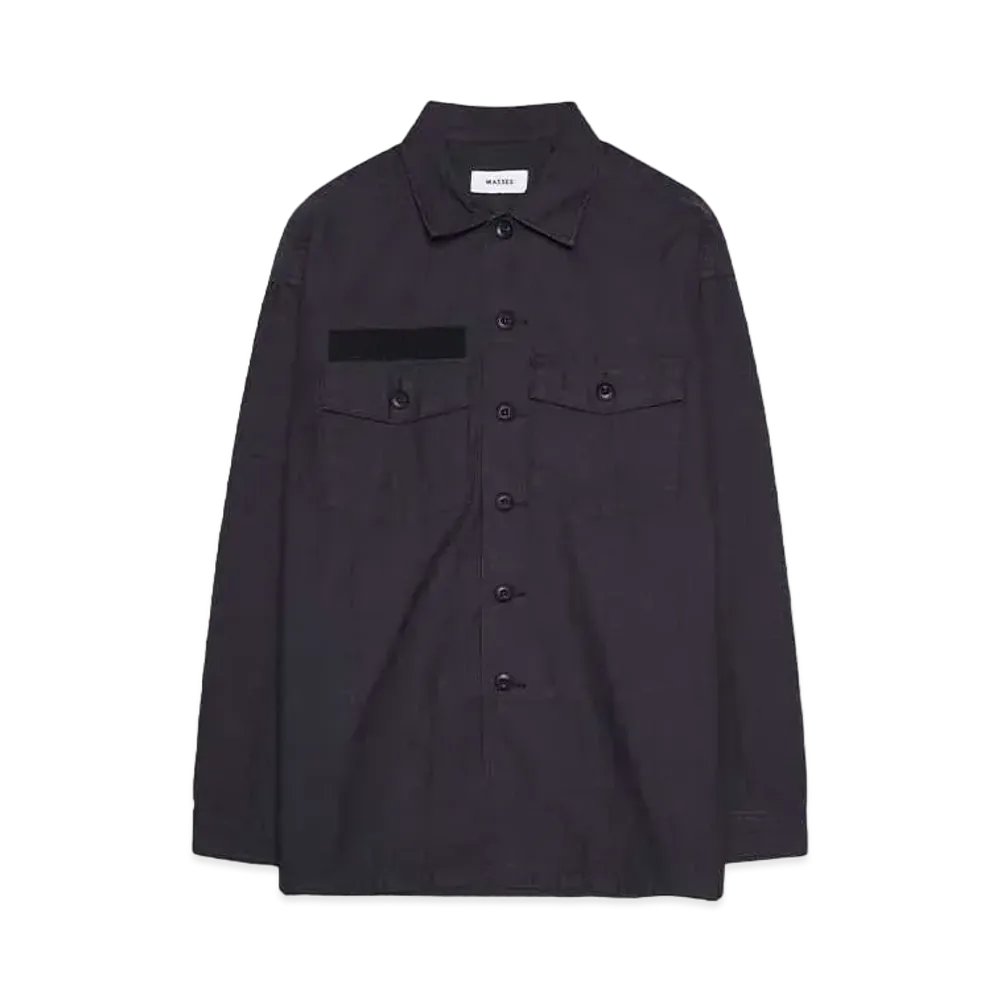 MASSES UTILITY SHIRT "BLACK"
