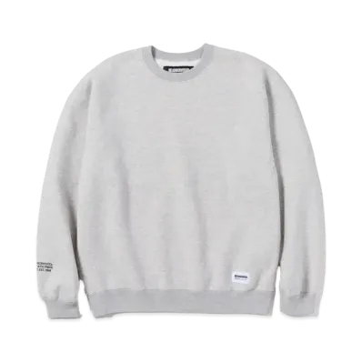 NEIGHBORHOOD Plain Sweatshirt LS "Gray"