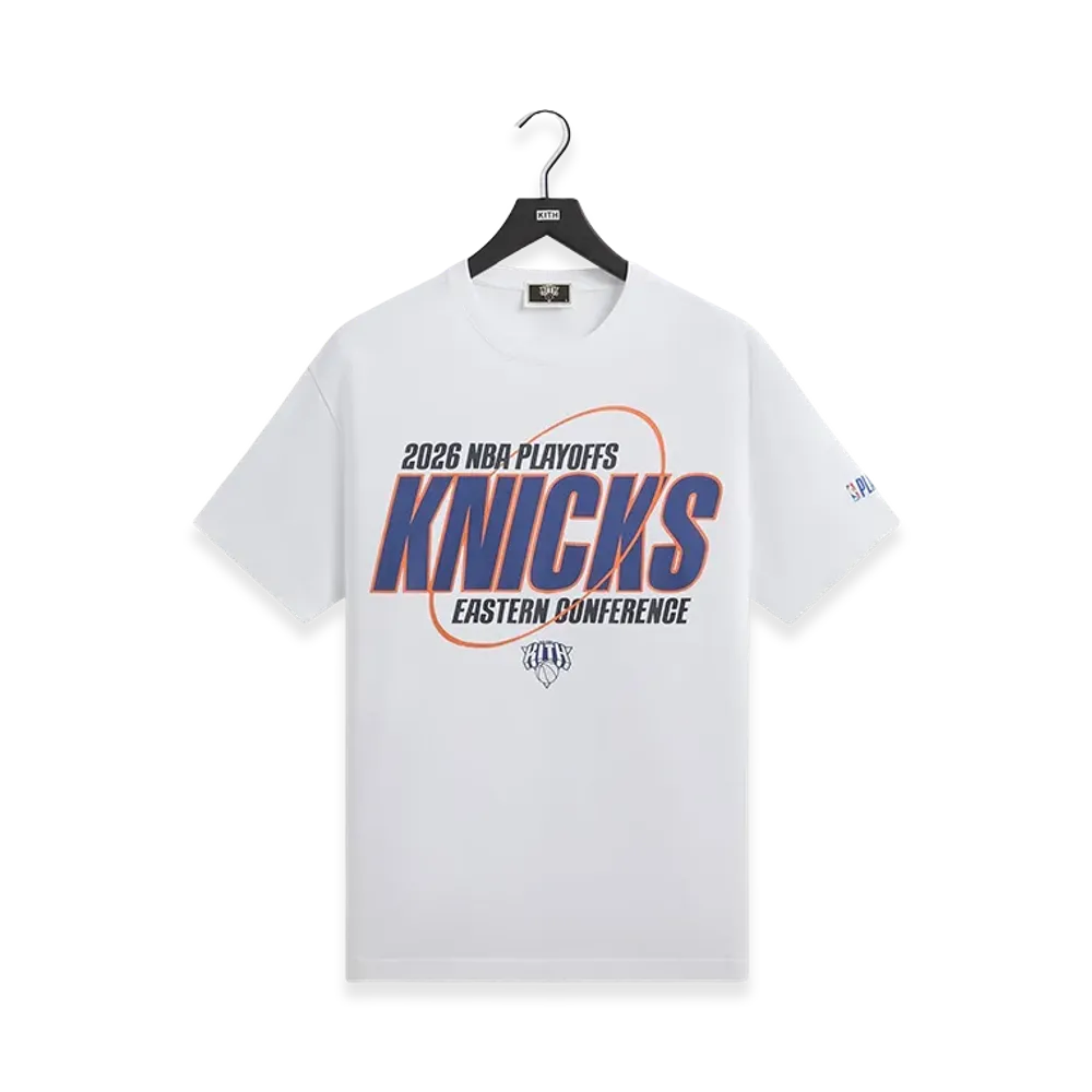 Kith x The New York Knicks Playoffs Tee "White"