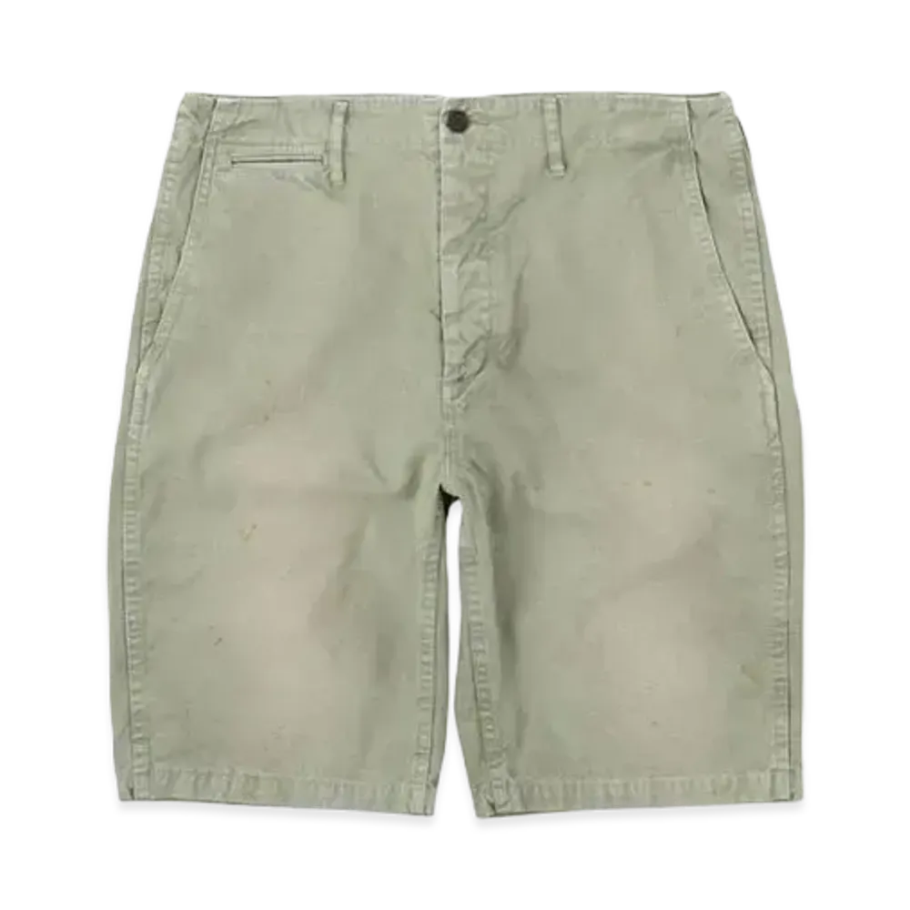 visvim Chino Shorts DMGD "Light Green"