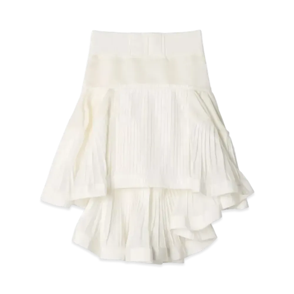 sacai Nylon Twill Skirt "Off White"