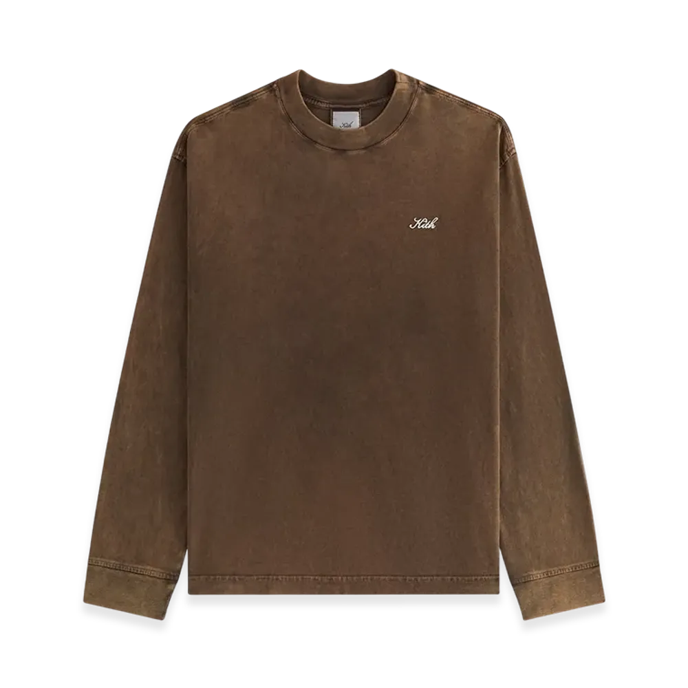 Kith Women Oversized Sonoma Sueded Long Sleeve "Shade"