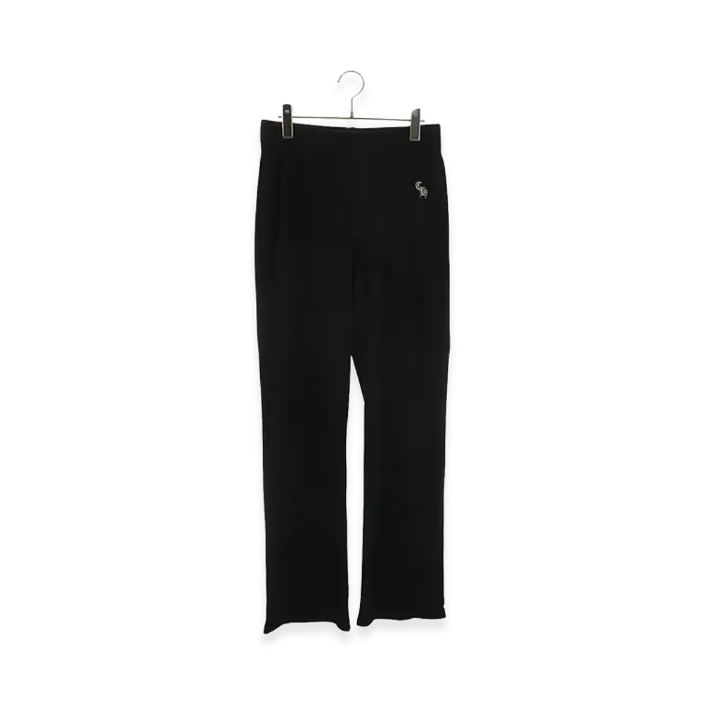 Chrome Hearts CH Embroidered Thermal Long Pants "Black"