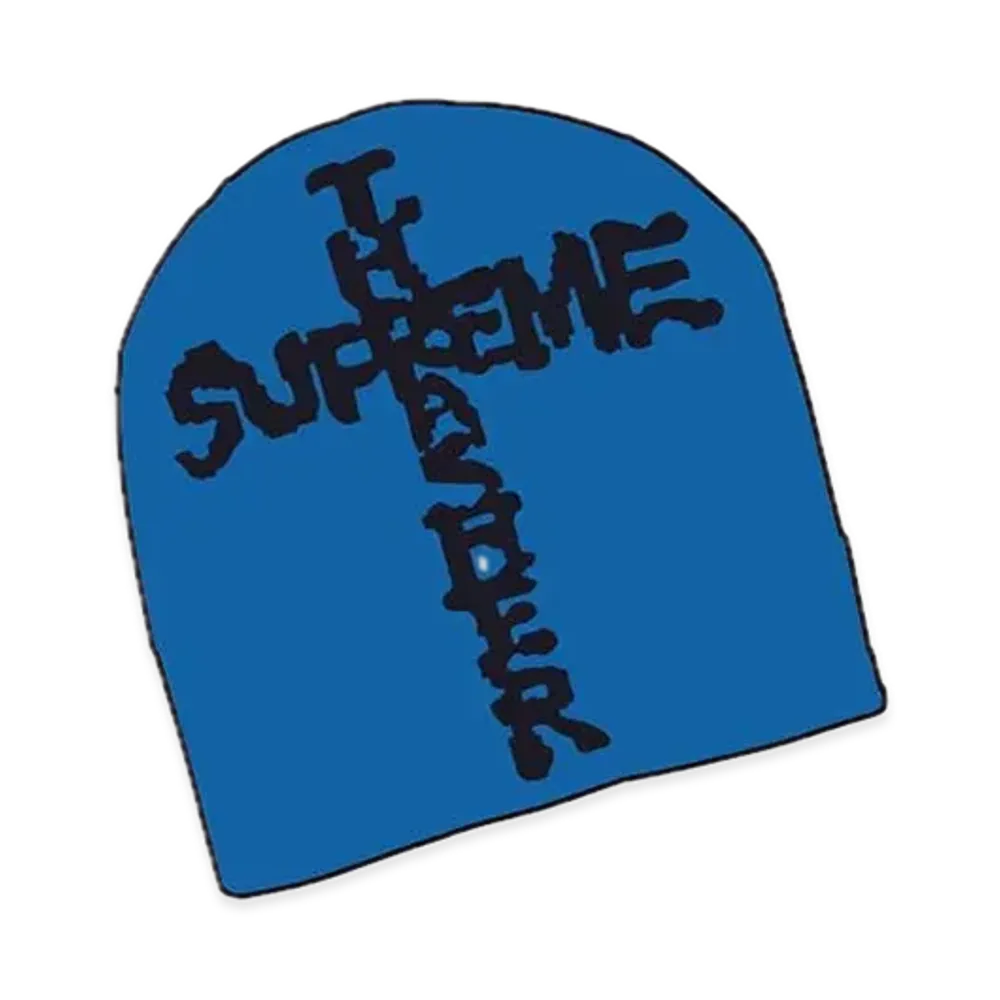 Supreme x Thrasher Beanie "Bright Blue"