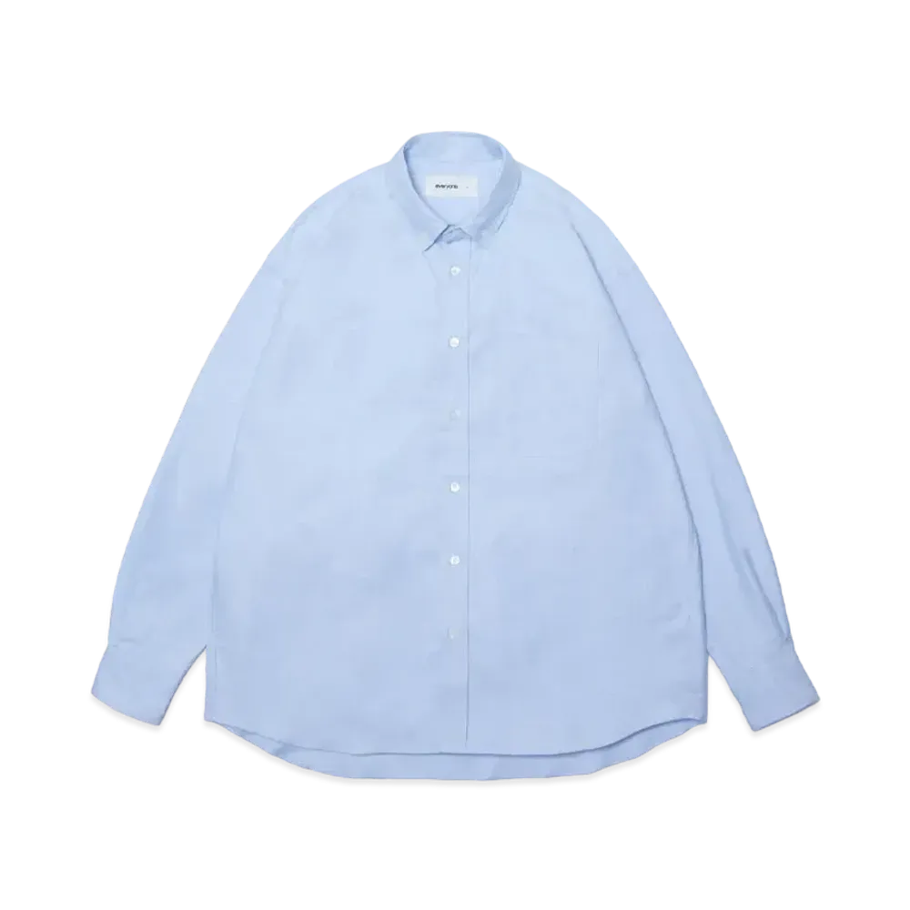 everyone Button-Down Oxford Shirt "Sax"