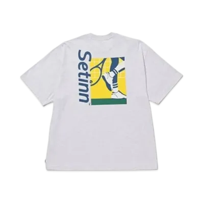 Setinn Poster Tee Men "Ash"