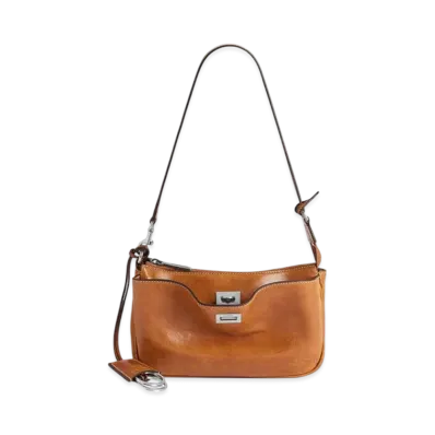 BALENCIAGA Rodeo Sling Pouch "Tan Cowboy"