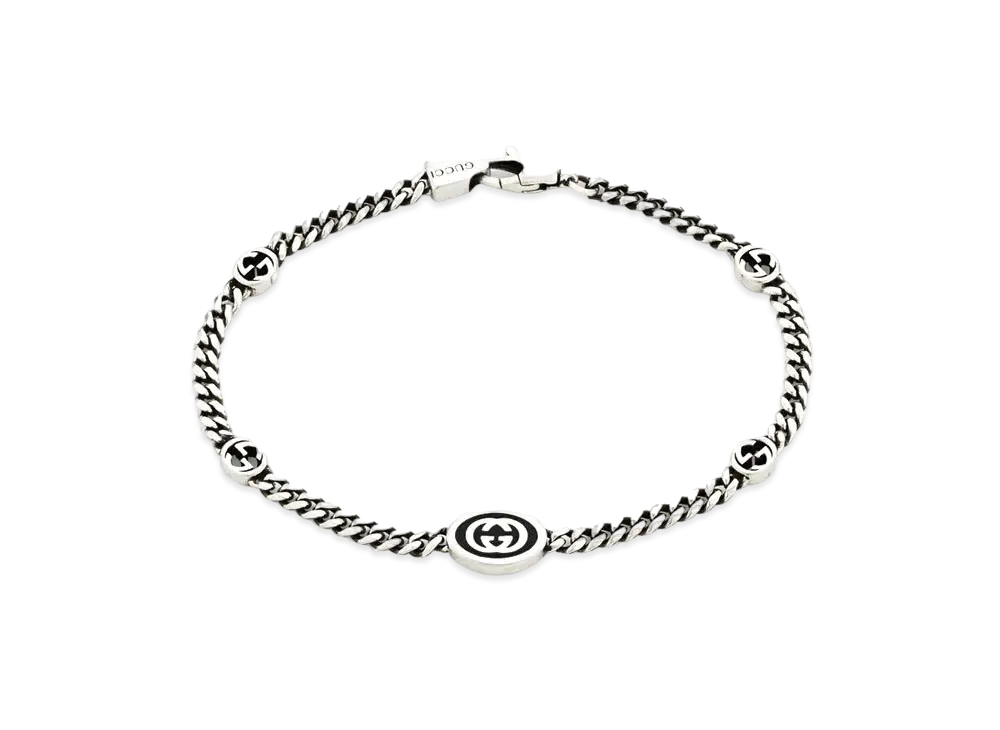 GUCCI Thin Ring With Interlocking G