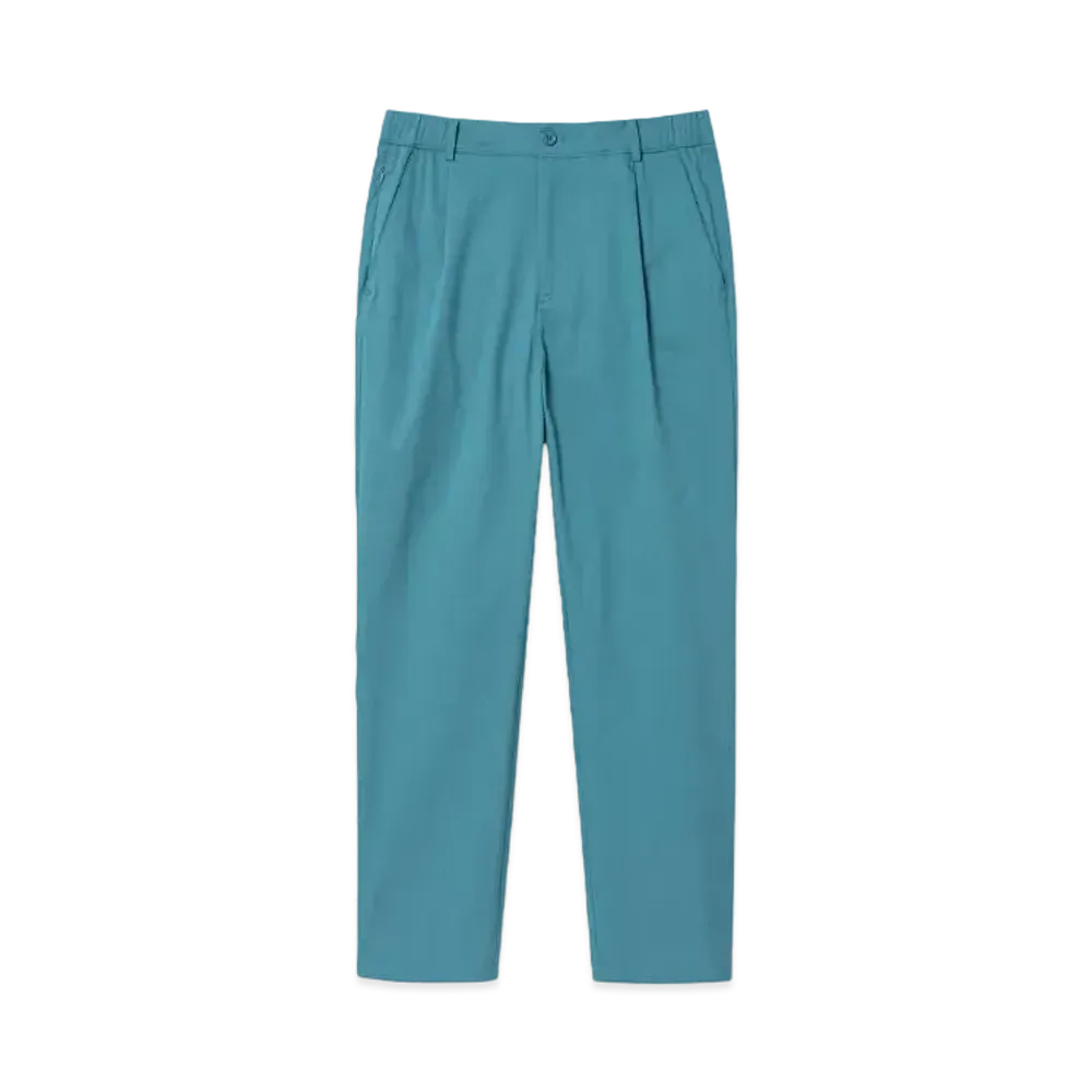 Maison Kitsune Golf Summer Regular Pants "Blue Green"