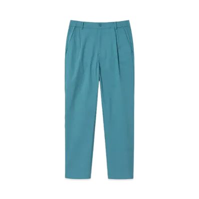 Maison Kitsune Golf Summer Regular Pants "Blue Green"