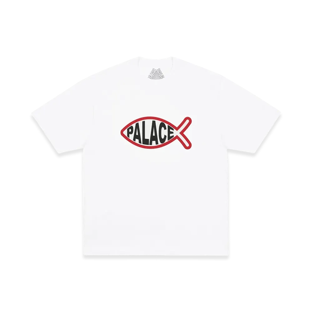 PALACE Plaice T-Shirt "White"