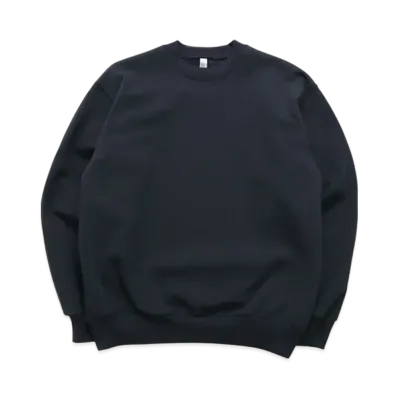 Los Angeles Apparel 14Oz Heavy Fleece Crew Neck Pullover Sweatshirt "Navy"