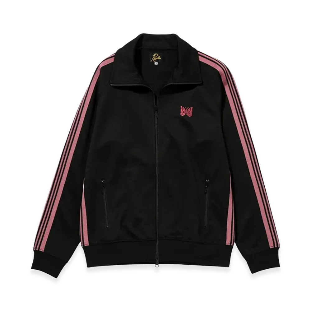NEEDLES Track Jacket Poly Smooth "Black"