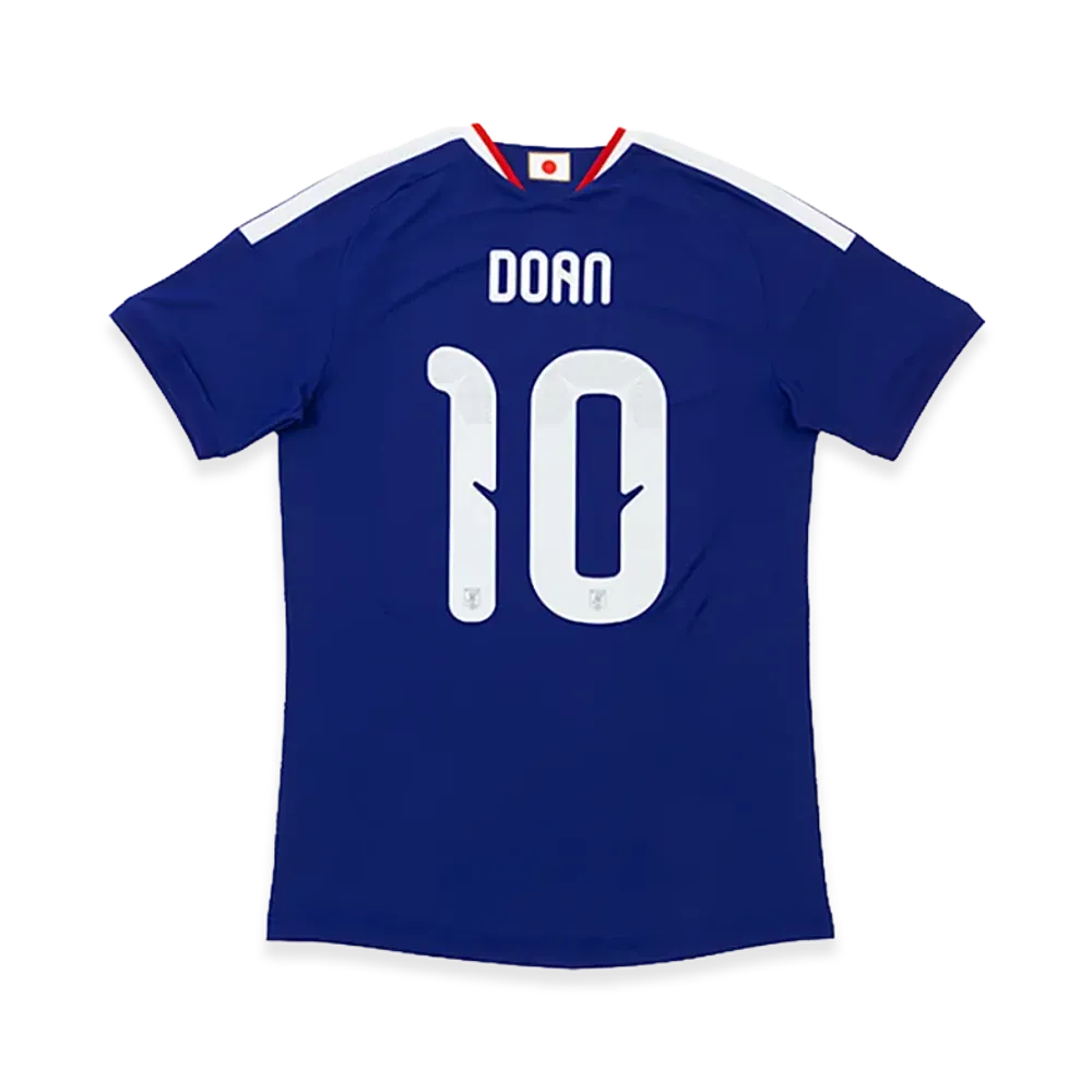 adidas Soccer Japan 2026 Home Authentic Jersey #10 Ritsu Doan "Japan Blue/Ash Blue"