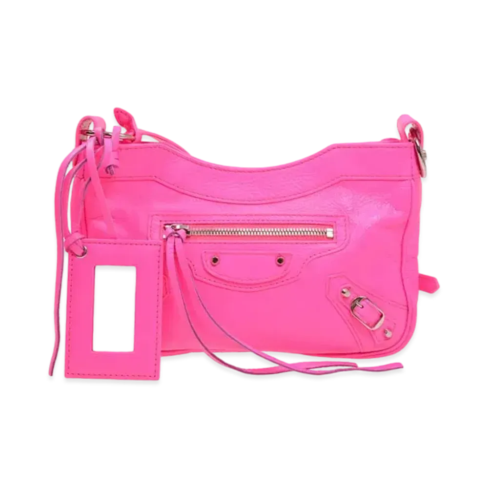 BALENCIAGA Handbag Lambskin "Pink"